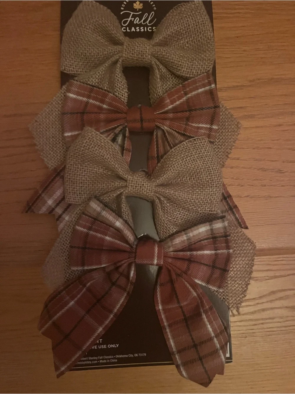 Fall bows